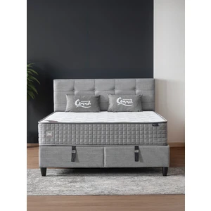 Cennet Yatak Mimoza 3'lü set (yatak+ baza+başlık) çift kişilik set