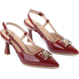 Pierre Cardin 54707 Logolu 4 cm Topuklu Kadın Ayakkabı
