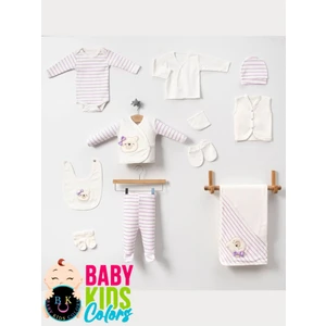 Hastahane Çıkışı 10'lu Organik Lüks  Yeni Doğan Zıbın Seti