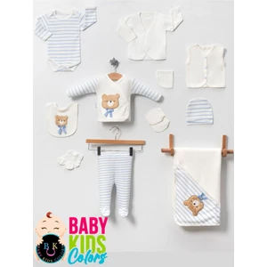 Hastahane Çıkışı 10'lu Organik Lüks  Yeni Doğan Zıbın Seti