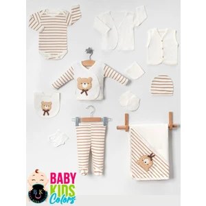 Hastahane Çıkışı 10'lu Organik Lüks  Yeni Doğan Zıbın Seti