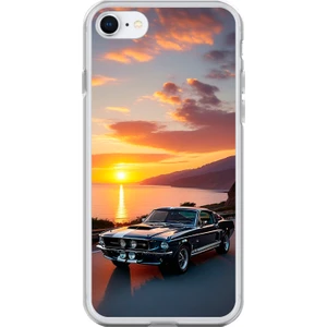 iPhone 6s Uyumlu Şeffaf Kılıf Araba Tasarımlı 2