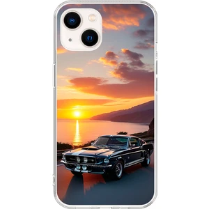 iPhone 15 Uyumlu Şeffaf Kılıf Araba Tasarımlı 2