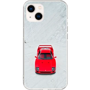 iPhone 15 Uyumlu Şeffaf Kılıf Araba Tasarımlı 1