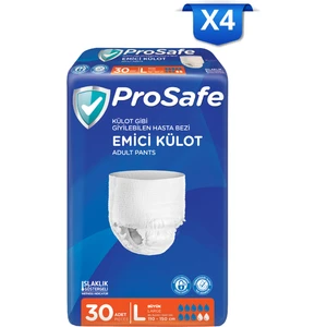 Yetişkin Emici Külot Büyük 30'lu X4