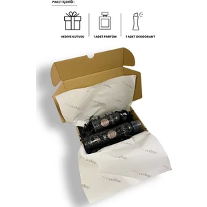 Black Option Kadın Parfüm ve Deodorant Seti EDP Vanilya-Kahve Notalı 120 ml + 150 ml – Kalıcı, Hediyelik ve Günlük Kullanıma Uygun