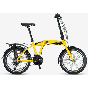 Fd 2000 Katlanır Bisiklet 20 Jant 21 Vites V Fren Sarı/siyah