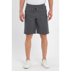 Erkek Fermuar Cepli Iki Iplik Şort