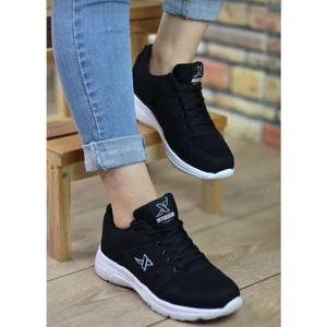 Erkek Spor Ayakkabı Hafif Taban K020 Siyah