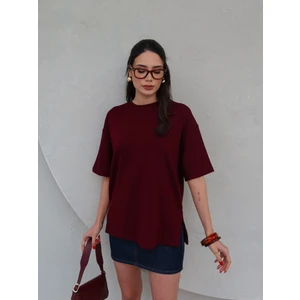 Esra Helvacı Bisiklet Yaka Modal T-Shirt