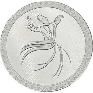 Agakulche 1 Ons 24 Ayar Mevlana 2024 Gümüş Sikke coin