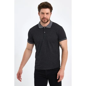 Cavla Collection Erkek Desenli Polo Yaka T-Shırt