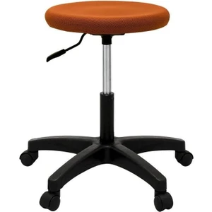 Tabure Dökme Sünger File Plastik Ayak Turuncu