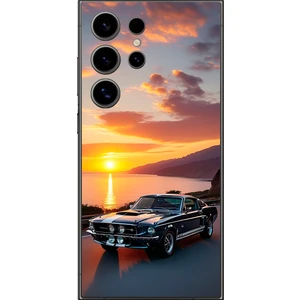 Samsung Galaxy S24 Ultra Uyumlu Şeffaf Kılıf Araba Tasarımlı 2