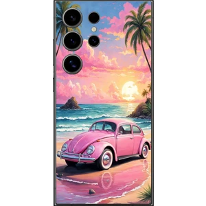 Samsung Galaxy S24 Ultra Uyumlu Şeffaf Kılıf Araba Tasarımlı 3