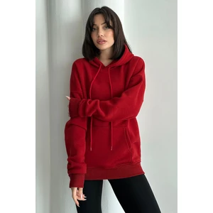Kadın Kapüşonlu Oversize Sweatshirt