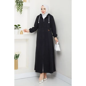 Pamuk Butik Kadın Gizli Fermuarlı Cepli Kot Kap -PMK387