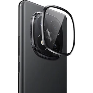 M.TK Moveteck  Xiaomi Redmi Note 14 Pro Plus Uyumlu Kamera Koruma Lens Koruyucu Temperli Cam Uygulama Aparatlı Temperli Cam