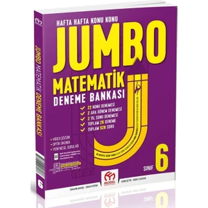 Model Eğitim Yayıncılık   (Sınıf: 6)  Jumbo Matematik Deneme Bankası