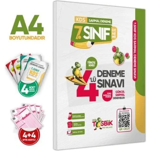 İnformal Yayınları   (Sınıf: 7)  2025 Yeni Sistem Iokbs Bursluluk 4lü  Deneme Seti Türkiye Geneli Dijital Çözümlü