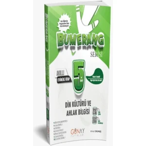 Günay Yayınları   (Sınıf: 5)  Bumerang Etkinlikli Din Kültürü ve Ahlak Bilgisi - Mikail Okumuş