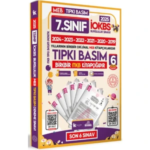 İnformal Yayınları   (Sınıf: 7)  2025 Iokbs Tıpkı Basım 6 Fasikül Deneme