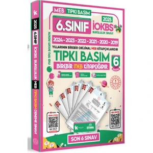 İnformal Yayınları   (Sınıf: 6)  2025 Tüm Dersler Iokbs 6lı Fasikül Deneme