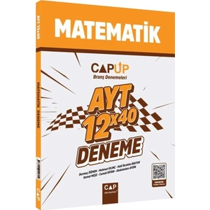 Çap Yayınları   Ayt Matematik 12 x 40 Up Deneme - Durmuş Öğmen