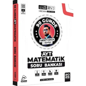 Mert Hoca Yayınları   2025 90 Günde Ayt Matematik Soru Bankası - Mert Güven