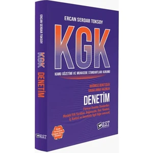 Est Yayıncılık   Kgk Bağımsız Denetçilik Sınavına Hazırlık Denetim - Ercan Serdar Toksoy