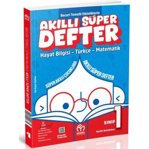 Model Eğitim Yayıncılık   (Sınıf: 1)  Akıllı Süper Defter Tüm Dersler (Beceri Temelli Etkinliklerle) - Cafer Dikmen