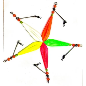 Trança Balıkçılık Surfcasting Kollu Fosforlu Yüzen Kurşun 60GR 5 Adet