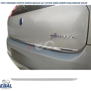 Ebal Oto Fiat Grande Punto Krom Bagaj Alt Çıtası 2006 Üzeri P. Çelik