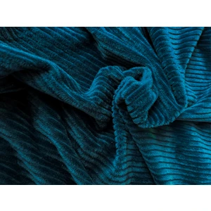 Fitilli kadife döşemelik mavi kumaş koltuk, berjer, kırlent ıçin döşemelik kumaşı oekoteks100