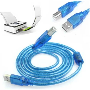5 Metre USB Yazıcı Kablosu - Hp Canon Brother Printer Kablosu 5m