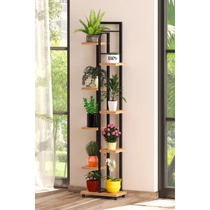 Egemevsaksılık Dekoratıf 9 Bölmeli Çicek Saksı Sıtandı Çok Katlı Dekoratif Çiçeklik