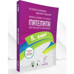 Karekök Yayıncılık   (Sınıf: 5)  Matematik Mps (Modüler Piramit Sistemi) Konu Anlatımlı Soru Bankası Karekök Yayınları - Rıza Buğdayoğlu
