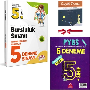 Editör Yayınları 2025 Örnek 5. Sınıf Bursluluk Sınavı Deneme Sınavı Seti