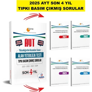 Kurul Yayıncılık 2025 Ayt Çıkmış Sorular Son 4 Yıl Tıpkı Basım Fasikülleri Video Çözümlü
