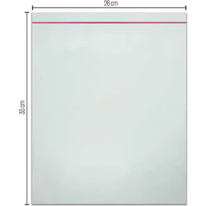 Paketleme Tezgahı 26*35 Bantlı OPP (Parlak-Şeffaf) Jelatin 100 Adet