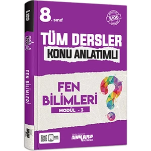 8.Sınıf Tüm Dersler Konu Anlatımlı Fen Bilimleri Modül-3
