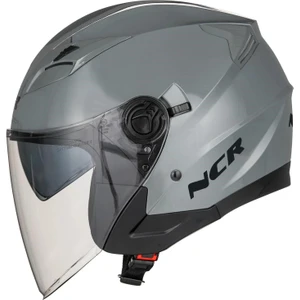 Ncr Kask Çenesiz Vizörlü 708 Ece Belgeli-Nardo Gri