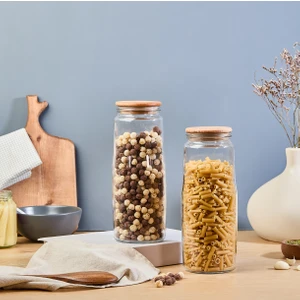 Selka Home - 2 Adet 1500 Ml. Kavanoz