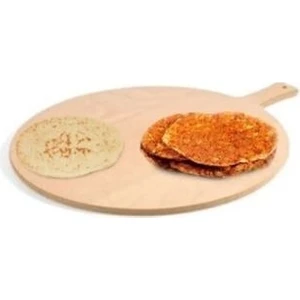 50  cm Ahşap Mdf Pizza Sunum Tahtası - Bazlama - Kesme Tahtası