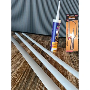 Kapı Eşik Çıtası Kendinden Yapışkanlı 3 Adet + Mastik 1 Adet+ Testere 1 Adet