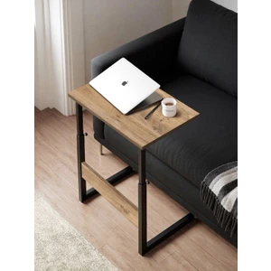 Yükseklik Ayarlı Laptop Sehpası Çalışma Masası Yemek Sehpası - Atlantik Çam