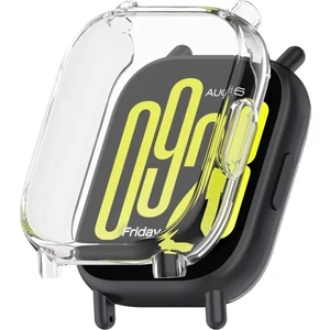 Xiaomi Redmi Watch 5 Active Uyumlu Tam Koruma Kasa ve Ekran Koruyucu Silikon Kılıf