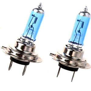 Araba LED Lamba - 2er Kiti H7 6000K Xenon Gaz Halojen Far Lambası H7 Ampuller 100W 24V Akşam Yemeği Parlak Beyaz Aydınlatma (Yurt Dışından)