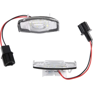 2 Adet Araba LED Plaka Işık Plaka Işık Lambası Honda Civic Honda Accord Siyah (Yurt Dışından)