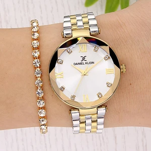 Danıel Kleın DKE.1.10811-3 Bileklik Hediyeli kadın Kol Saati